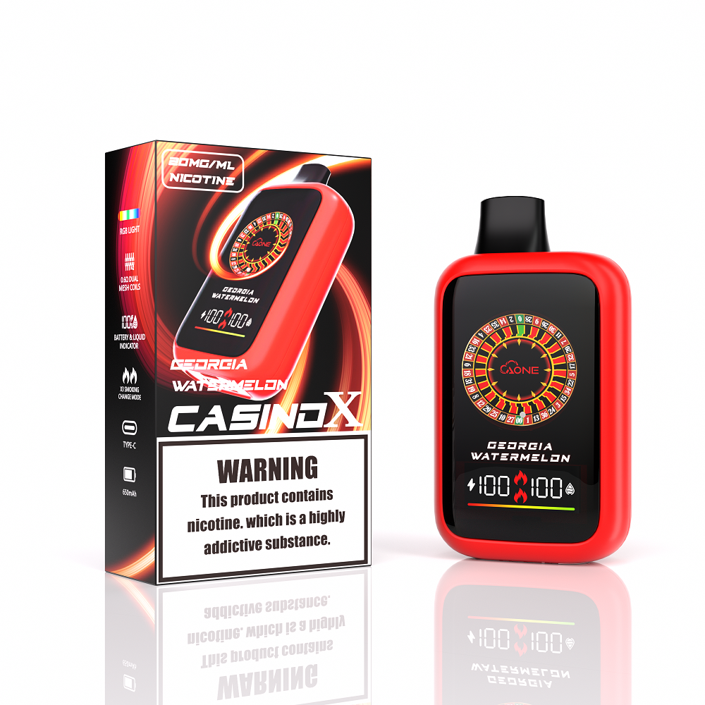AONE VAPE CasinoX 16000口 賭場一次性   俄羅斯轉盤鋼珠設計